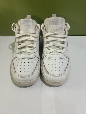 Nike Kids White Low-Top Leather Sneakers